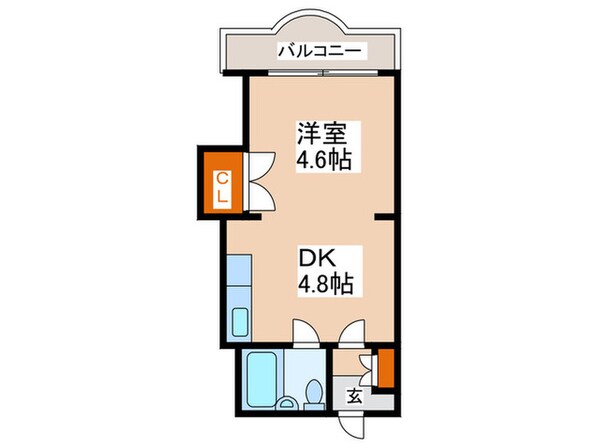 エンドレスリバーサイドの物件間取画像